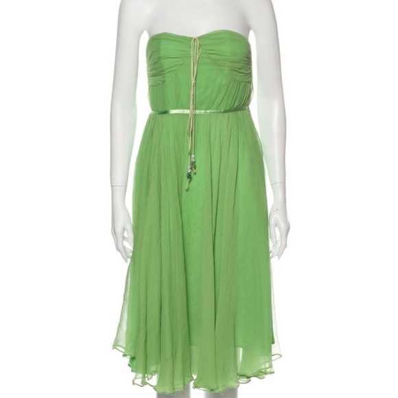 Chloe Phoebe Philo 2000s y2k green dress XS / 2 - Picture 5 of 5